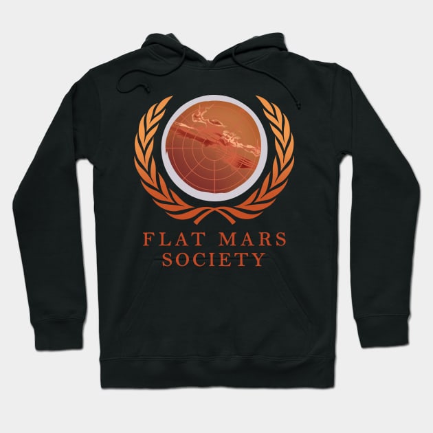 Flat Mars Society Hoodie by Ghean